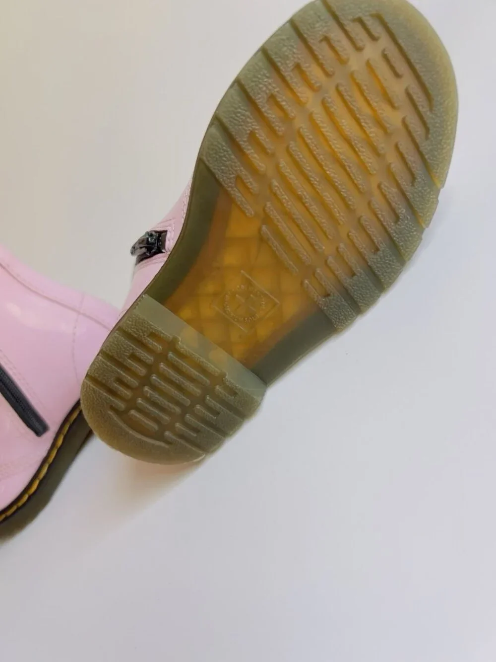 Dr. Martens 1460 Pink Patent Leather Toddler Boots Size 8